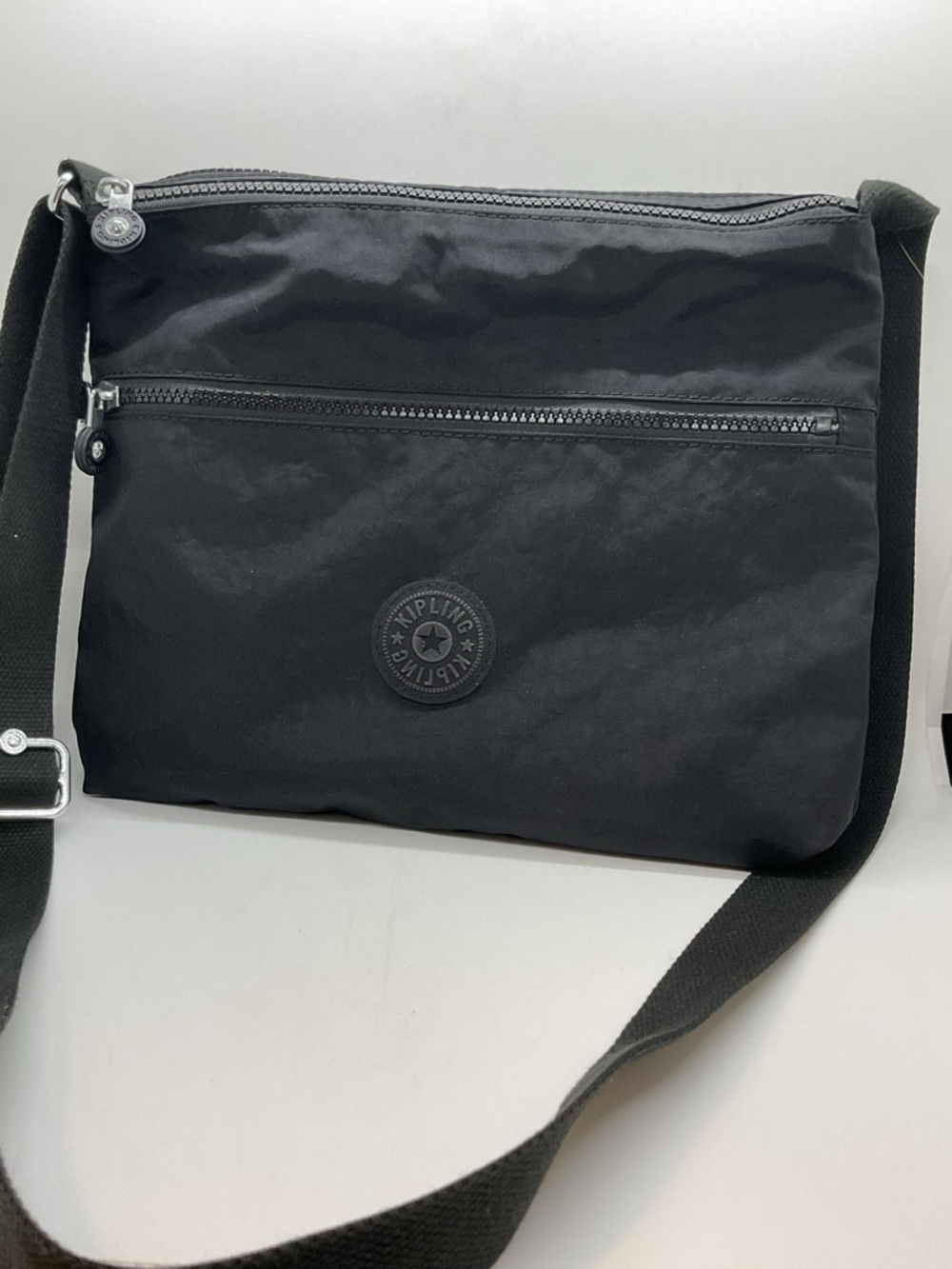 Kipling Annabelle Black Nylon Crossbody Bag - No Charm